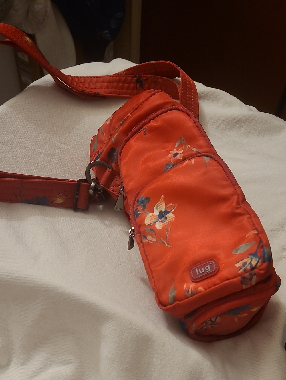 lug Floral Crossbody Bottle Bag